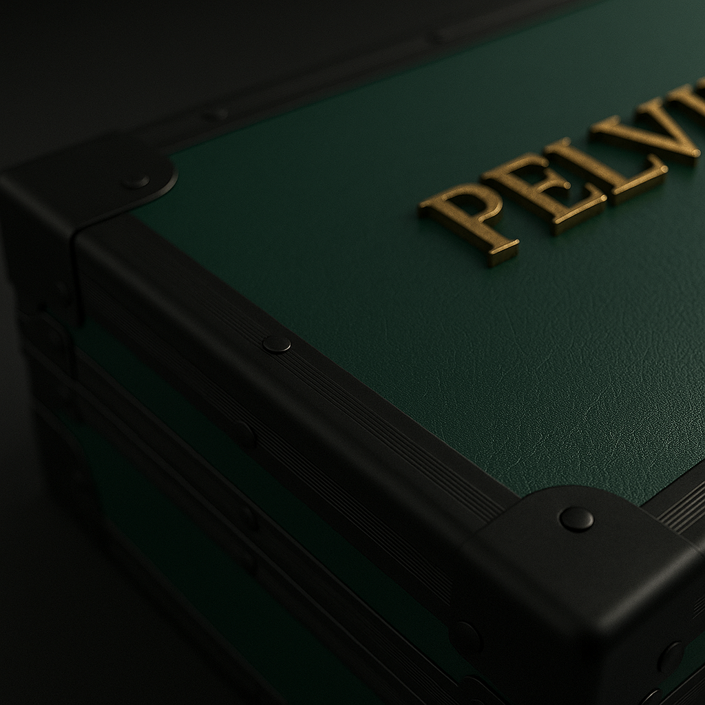 Luxury Pelvani Briefcase - Emerald