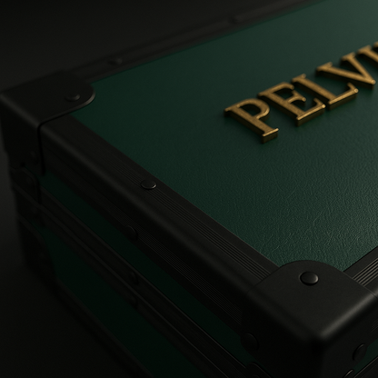 Luxury Pelvani Briefcase - Emerald