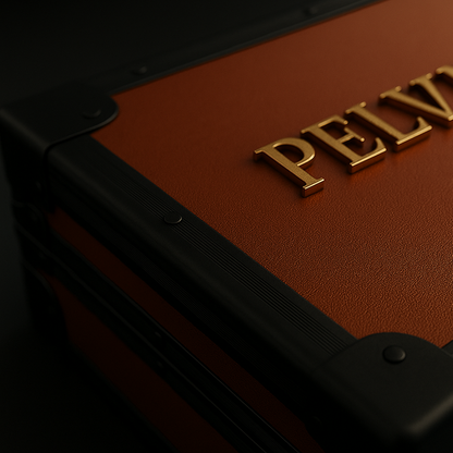 Luxury Pelvani Briefcase - Cognac