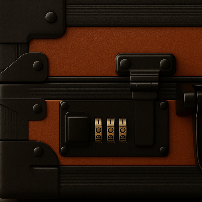 Luxury Pelvani Briefcase - Cognac