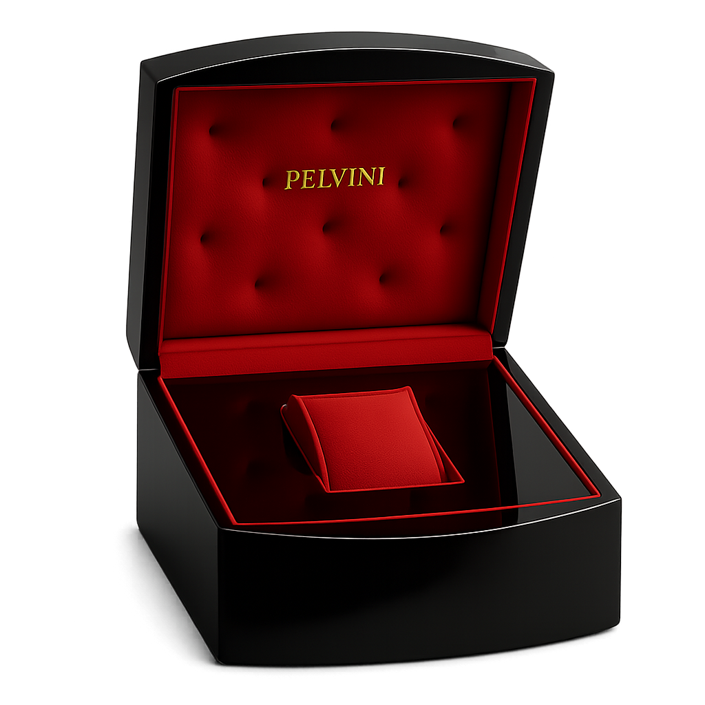 Luxury Pelvani Box - Crimson Obsidian