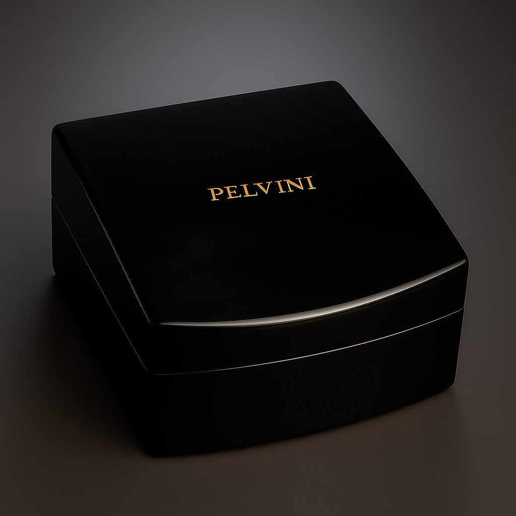 Luxury Pelvani Box - Crimson Obsidian